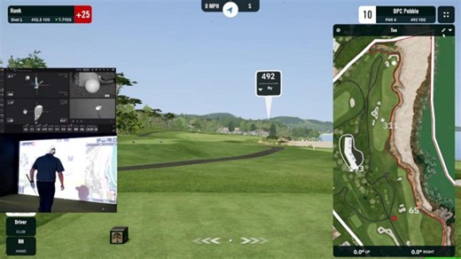 New Golf Sim Setup