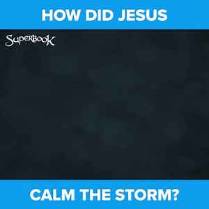 The great storm calmed at Jesus' command! 🤚⛵️🌊 Don't miss the latest Superbook episodes and DVDs! Join the CBN Animation Club! https://go.cbn.com/uHuu 🎬 | Superbook