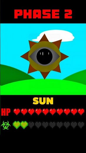 HP, INFECTION Bar Sun in 1-10 Phases #sprunki #incredibox