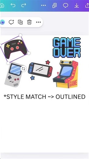 making a coloring sheet at home using canva