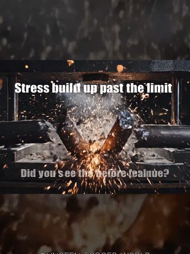Metal Rod Bending Before Failure “Did you see the bend before failure?” Unseen forces in action ⚡ Watch how invisible physics forces create powerful and unexpected moments.