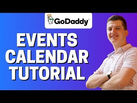 How To Add Events Calendar In GoDaddy