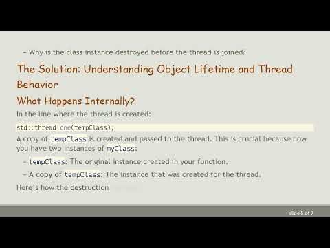 Understanding Why the Destructor is Called Twice in C+ + Multithreading