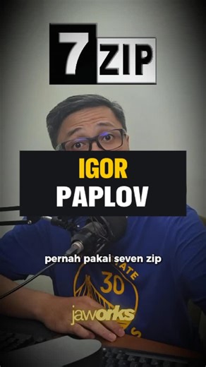 Jay Anggono on Instagram: "STOP BAYAR! Inilah rahasia kenapa 7-Zip jadi software kompresi file GRATIS yang paling powerful! Pendirinya, Igor Pavlov, memutuskan 7-Zip harus OPEN-SOURCE selamanya. Ini bukan cuma soal hemat uang, tapi soal filosofi berbagi tool efisien untuk semua orang. Format 7z juga jago banget buat menghemat storage. Coba dan rasakan bedanya! Tinggalkan jejak: Sudah berapa lama kamu pakai 7-Zip? Tulis di kolom komentar! #7Zip #IgorPavlov #OpenSource #SoftwareGratis #KompresiFil