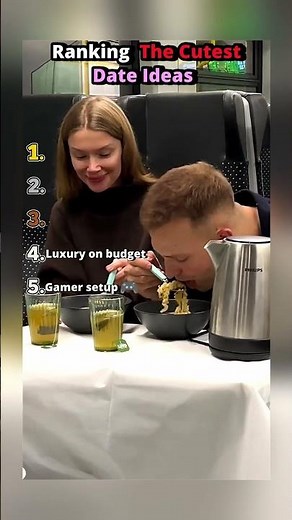 Ranking the Cutest Date Ideas 💕 #bestmoments