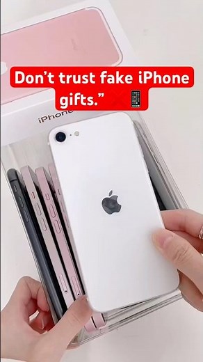 Don’t trust fake iPhone gifts.”🚫📱#shortsfeed #ytshort #trendingshorts #shortvideo