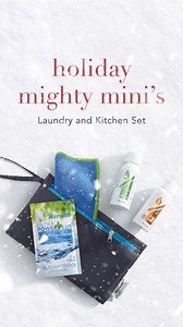 Wherever you’re headed this holiday season, our new Mighty Mini, Laundry and Kitchen Set is the perfect thing to pack! This wristlet of wonder has everything you’ll need to keep you and your loved ones free from harmful chemicals – from a mini EnviroCloth, to sample-sized portions of our Odour Eliminator, Fresh Produce Wash and even our Ultra-Power Plus Laundry Detergent. How do you handle staying with messier family members for the holidays? | Norwex