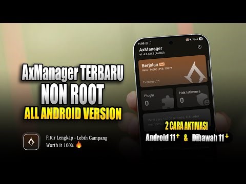 Tutorial Lengkap! Cara Mengaktifkan AX Manager di Semua Versi Android - Worth it 100%