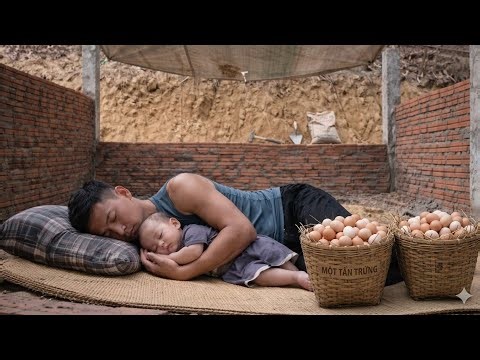 CEO Trieu Duong & Trieu An Building a Perfect Home Selling Chicken Eggs at the Market