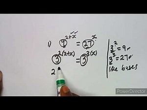 Mathematics N2 Exponents and Logarithms Lesson 2 | Class 2 | Solving Exponential Equations