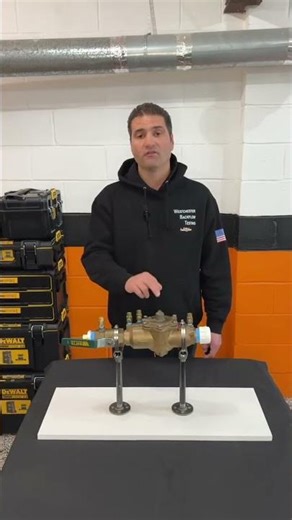 Backflow device recommended to be rebuilt every 5 years