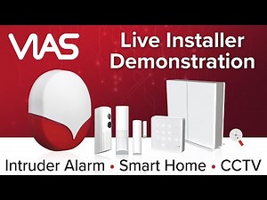 VIAS: Unified Alarm, CCTV & Smart Home in One Panel | Live Installer Demonstration | System Q UK