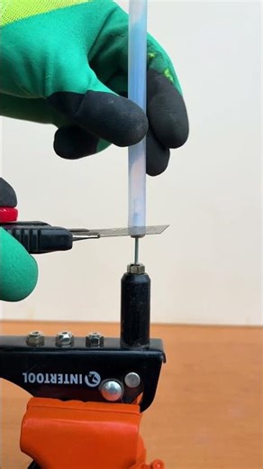 The most satisfying way to plug a leak!