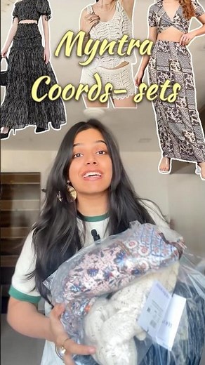 Myntra Summer Coords Sets | Beach Vacation, Goa Trip & Pool Party Outfits 2026 | Shruti Kothari ⛱️