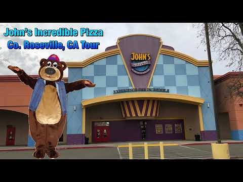 John’s Incredible Pizza Co. Roseville, CA Tour