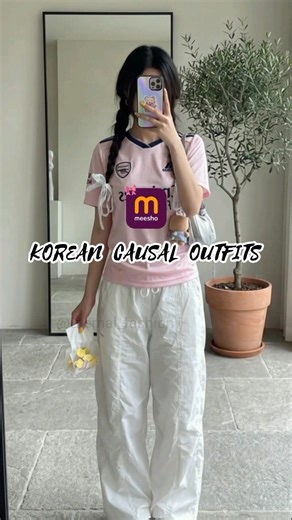 Korean causal outfits🌷 check my community post for link(117)🌷 #shorts #trending #meesho #korean