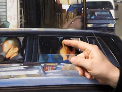 "Argenteuil France Europe" / huile sur panneau 100x75cm