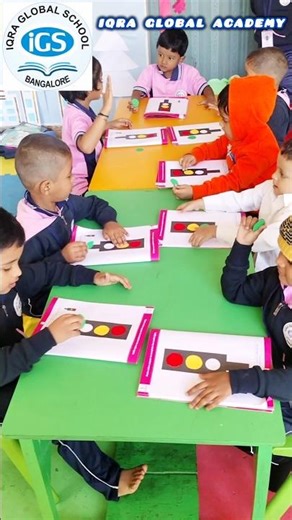 Traffic Safety: A hands-on approach to understanding the Red (Stop,Yellow(Wait),Green(Go)#preschool