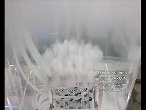 CARMIN microbubbles generator: developed for industrial and laboratory applications.