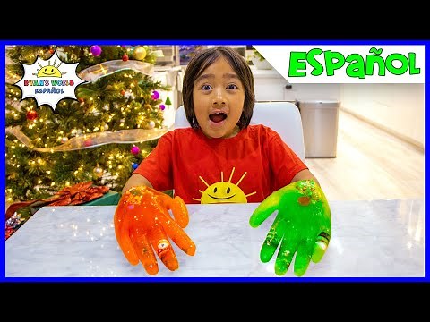 Experimento Científico Fácil para Niños Guantes de Manos de Hielo