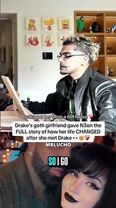 Drake’s Goth Girlfriend Told N3on The FULL Story Of How Drake CHANGED Her Life 👀🤯❤️‍🩹 #n3on
