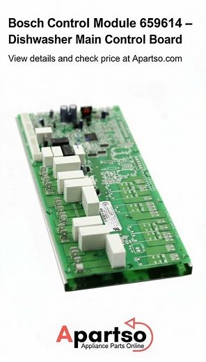 Bosch 659614 Main Control Board | Dishwasher Part | AP4309110 PS8736825 | Apartso.com