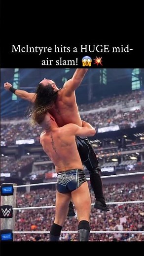Drew McIntyre Hits a DEVASTATING Mid-Air Slam! 😱 | WWE 3D Animation