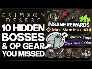 Crimson Desert - 10 INSANE Hidden Bosses You Missed Early - OP Armor, Weapons & Abyss Gears Guide!