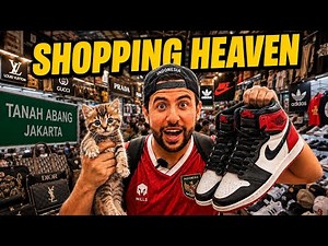Shopping HEAVEN! Jakarta's Famous Tanah Abang Market 🇮🇩