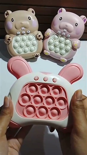 playing pop it push up electric pop, ASMR, pop it game challenge