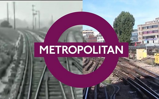 【百年地铁】伦敦地铁 大都会线 Metropolitan Line 阿尔德门 → 阿克斯桥 前方展望