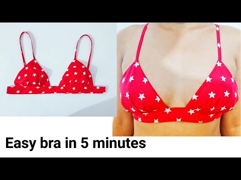 The simple bra cutting and stitching/ /The Hidden Secrets of Bra Cutting and Stitching