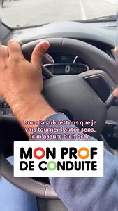 3.3K views · 10K reactions | Passer le permis, demande à garder une bonne trajectoire, connaître le code de la route ne suffit pas, quelques fois, on voit les permis confirmés, et c’est glisser le volant entre les mains, et on pense que c’est interdit de le faire, sachez que cette technique vous permet de traîner beaucoup plus facilement, il suffit de résister avec le regard, votre Moniteur, va vous apprendre à le faire #monprofdeconduite #autoecole | Mon Prof de Conduite | Facebook