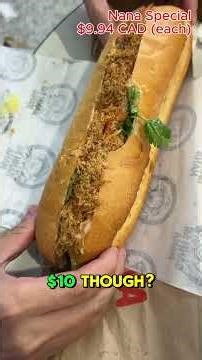 Would You Pay $10 for a Banh Mi? | Banh Mi Nana #shorts