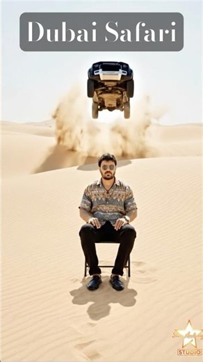 Dubai Safari Stunt #car #safari #dubai #stunt #camerakisafaai #trending