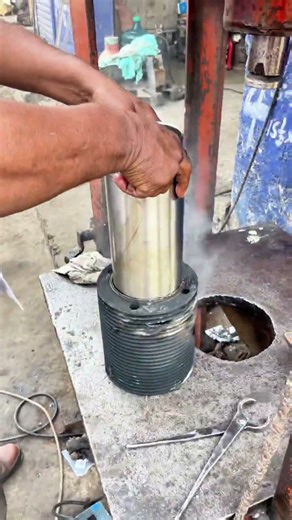 Heated Cylinder Sleeve Drops In Smoothly 🔥