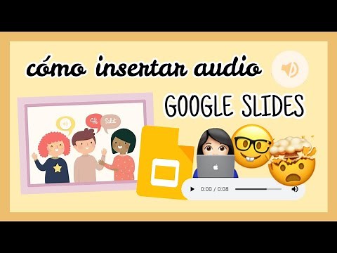CÓMO INSERTAR AUDIOS EN UNA PRESENTACIÓN DE GOOGLE | GOOGLE SLIDES | Clau's
