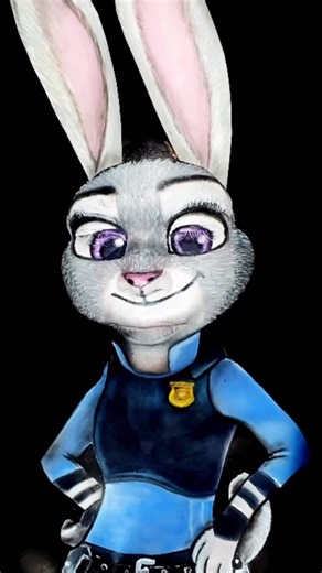 Catherine | Movie Characters, Illusion Makeup & Pop Culture on Instagram: "Tutorial on how I edit the black background for my illusion makeup using @filmora_editor 🎬 Want to recreate this? Click the first link in my bio to try it yourself. Judy Hopps from Zootopia 2 Makeup 🐰 #Filmora #Zootopia2 #ChristmasEdit #IllusionMakeup #JudyHopps"