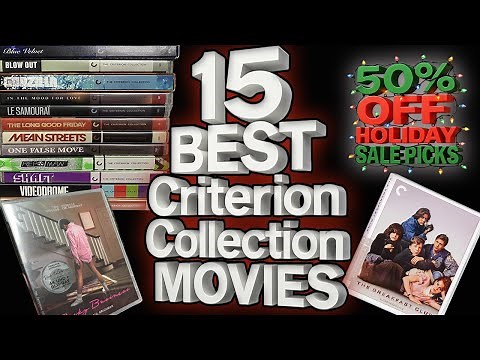 15 BEST Criterion Collection Movies (Barnes & Noble 50% Off Sale!)