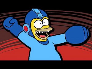 Doing Simpsons voices while playing Mega Man Deathmatch