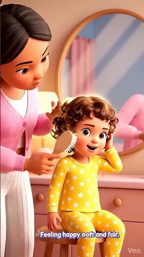 Brushing Hair Song 💇 | Hair Care Routine for Kid