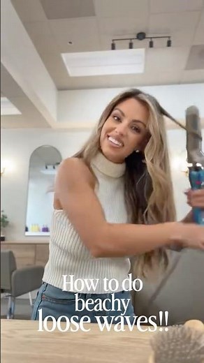 How I Get Loose Beach Waves That Actually Last ✨