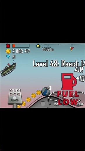 14.7km beating previous record #hillclimbracing #royalgamer