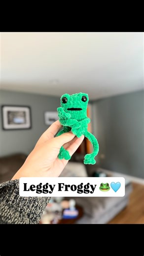 Leggy Froggies are another cute, fun quick market make! 🐸 I like to make them look grumpy with a straight smile arms crossed 😐🤣 Pattern ✏️ @knotjadedco #frogs #crochet #marketprep #capecod #smallbusiness #amigurumi #plushie #fiberart #holidays #holidayseason #froggy | Throws By Rose
