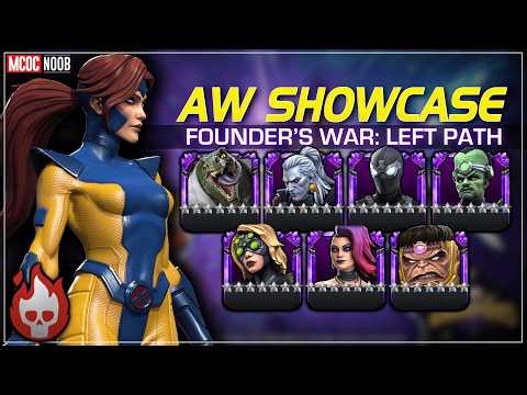 Alliance War Showcase | Founder’s War – Left Path Guide | MCOC