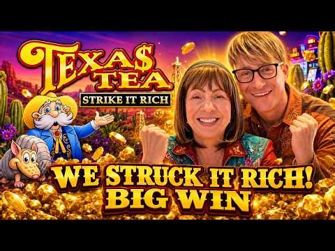 Josh & I Struck It Rich on Texas Tea!