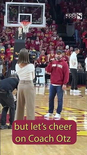 New ISU coach fires up Cyclones fans during Cy-Hawk game