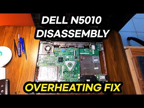 Dell N5010 Disassembly & Overheating Fix (2021 New Tutorial)