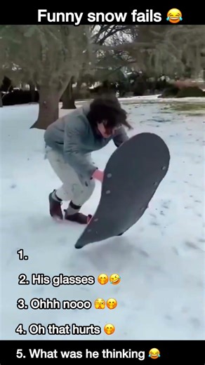 Funny Snow Fails ❄️🤣