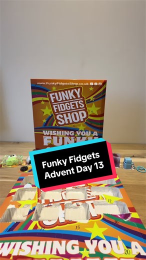 Opening @Funky Fidgets Shop 𝙻𝚃𝙳 ᵗᵐ Christmas fidget advent calendar day 13 #fidget #adventcalendar #christmas #fidgets #sensory